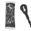 14" 75lb UV Black Beaded Cable Ties 250/bag Part # Bead-14-75-0H
