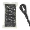 4" 40lb UV Black Beaded Cable Ties 1,000/bag Part # Bead-4-40-0M