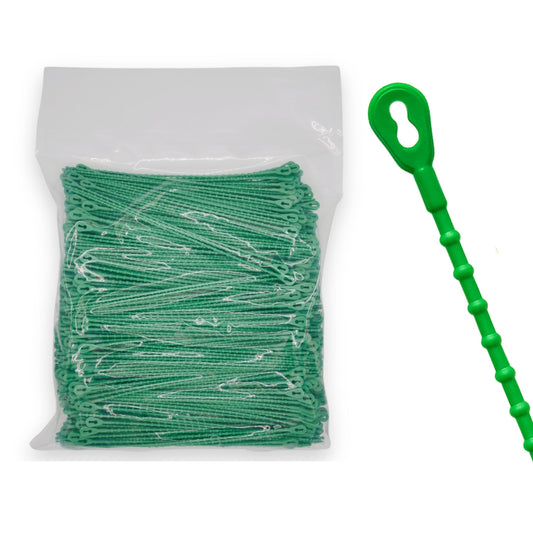 8.9" 75lb Green Bead Tie 1,000/bag, Part# Bead-8-75-0M-Green