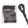 8" 75lb UV Black Beaded Cable Ties 1,000/bag Part # Bead-8-75-0M