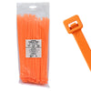 11" 50lb Orange Cable Ties 100/bag Part # C11-50-Orange