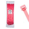14" 120lb Fluorescent Pink Cable Ties 100/bag Part # C14-120-Flo Pink