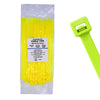 8" 40lb Fluorescent Green Cable Ties 100/bag Part # C8-40-Flo Green