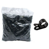 3/16" Black Light Duty Cable Clamp 3/8" wide, 1000/bag, CC3-3/16-0M