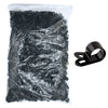 5/8"  Black Heavy Duty Cable Clamp 1/2" wide, 1000/bag, CC5-5/8-0M
