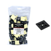 1" UV Black Adhesive Cable Tie Mounts 100/bag Part #CM100-0C