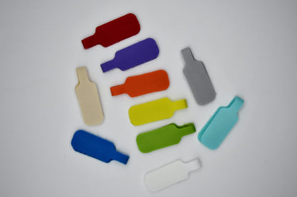 Grizzly Supply Assorted Color Medium Cable Label 10/pk