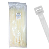 18.90" 250lb Natural Cable Ties 100/bag Part # EHD19-250-9C
