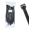 9.06" 250lb UV Black Cable Ties 100/bag Part # EHD9-250-0C