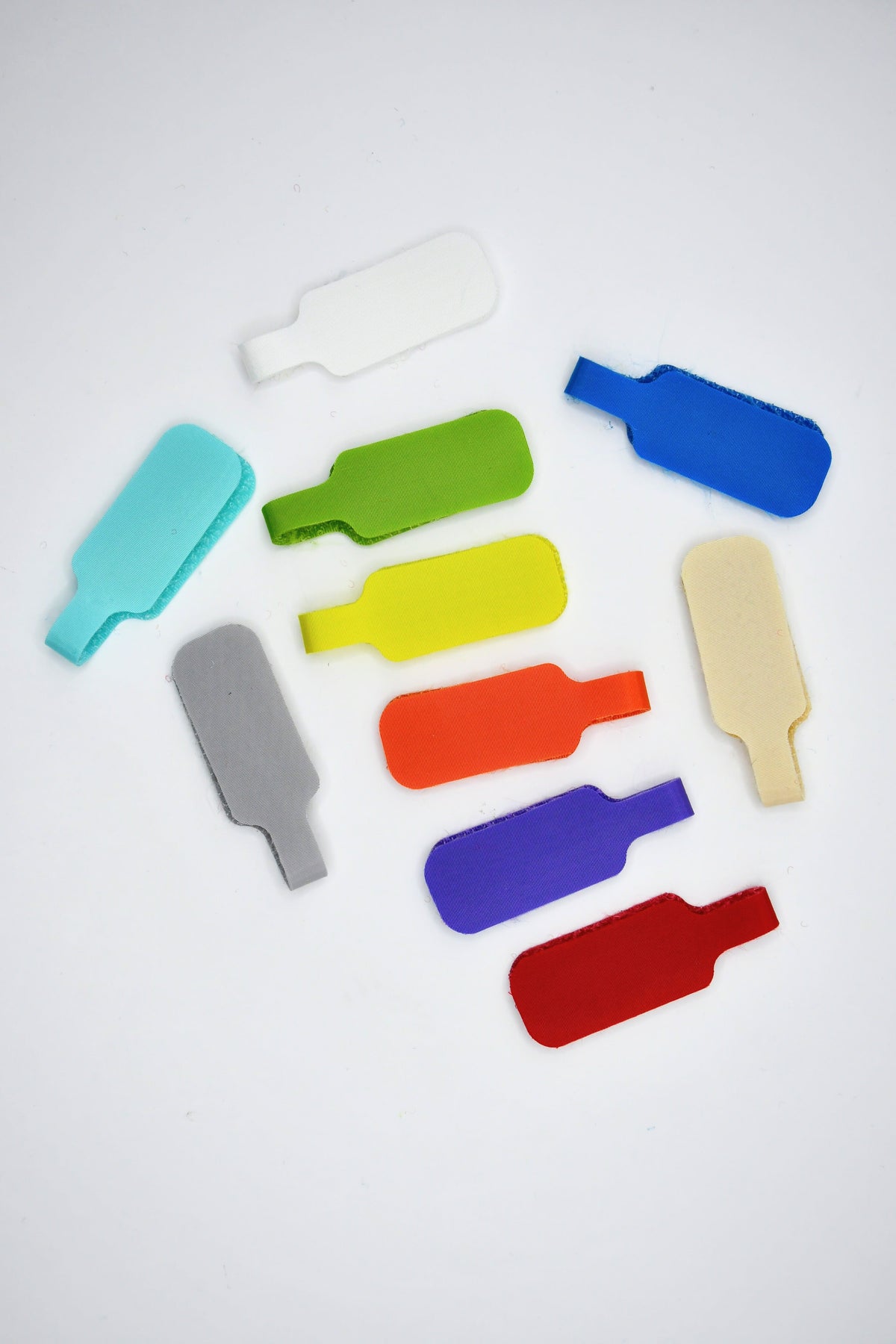 Grizzly Supply Assorted Color Medium Cable Label 10/pk