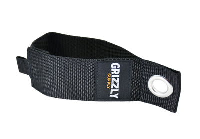 Grizzly Supply 13" Black Hook and Loop Storage Strap 2/pk