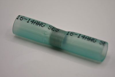 16-14 AWG Crimp, Solder and Seal Butt Connector