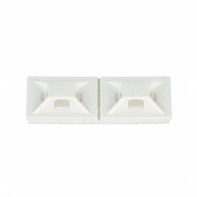 Panduit ABMM-A-C Cable Tie Mount, Rubber-Based, 0.75x0.75"