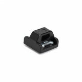 Magnetic Cable Tie Mount, Mini, 0.6 x 0.6", Neodymium Magnet/POM/ST, 5lb Pull Force, Black, 10/bg