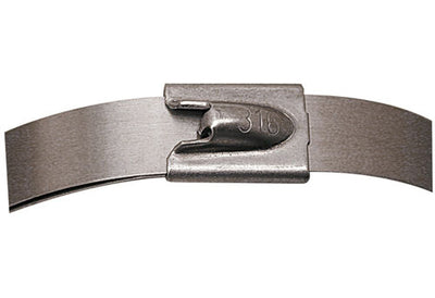 14” 300lb - 316 Stainless Steel Cable Ties 100/bag