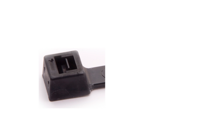 7.87" 50lb UV Black Cable Ties 1000/bag