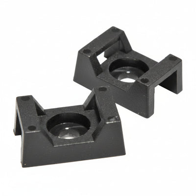 Saddle Support Mounting Base UV Black #8 Screw 100/bag Part #CTM8-0C