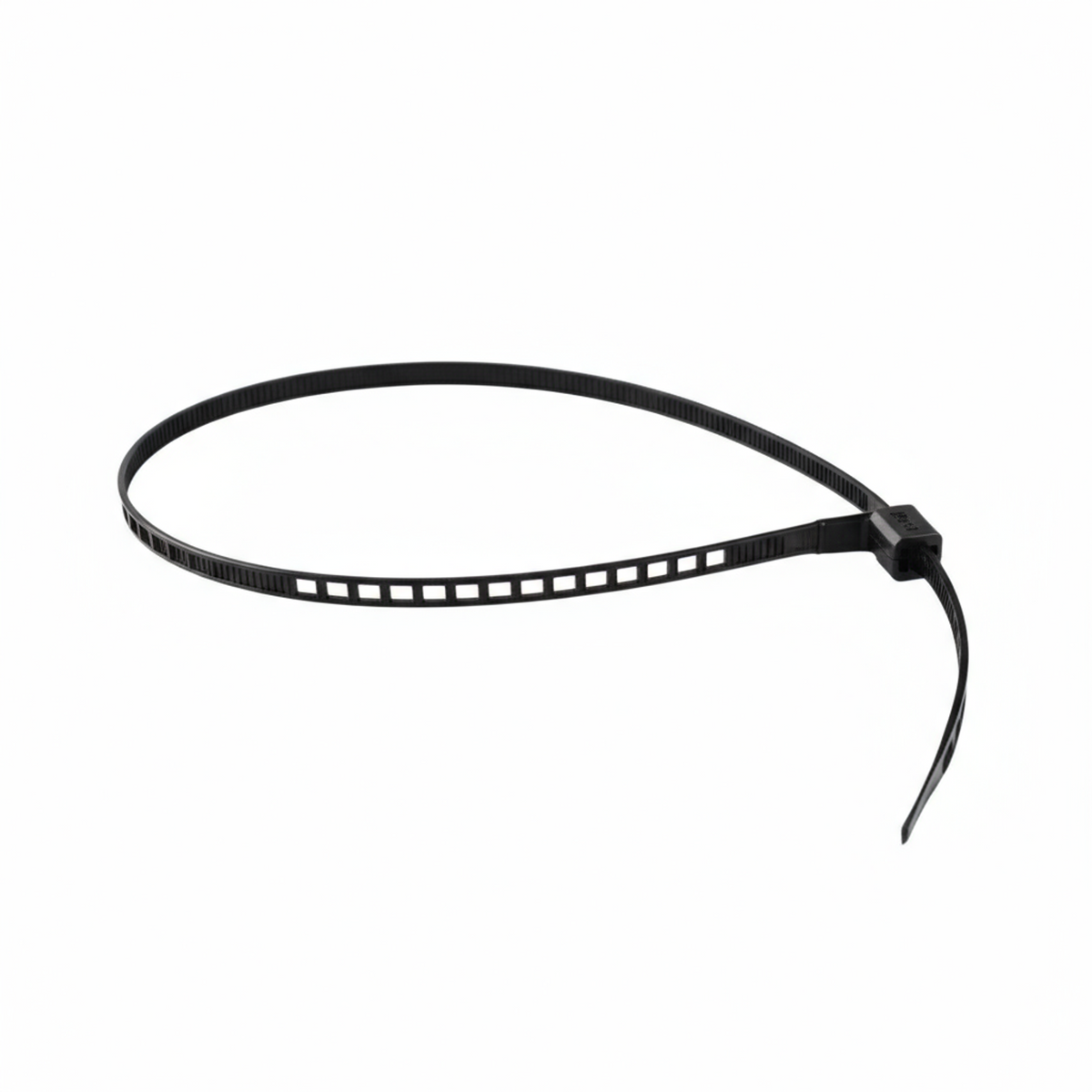 11" 40lb Black Ladder Style Nylon Cable Ties 1000/bag Part #Ladder11-40-0M