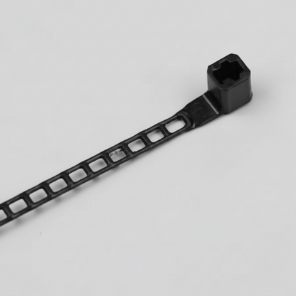 11" 40lb Black Ladder Style Nylon Cable Ties 1000/bag Part #Ladder11-40-0M
