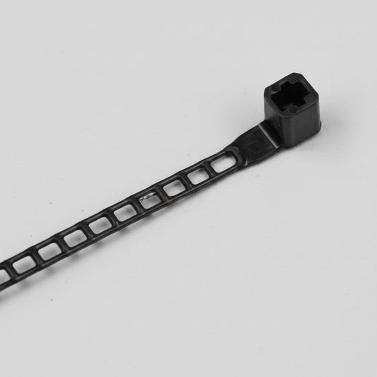 7" 40lb Black Ladder Style Nylon Cable Ties 1000/bag Part #Ladder7-40-0M