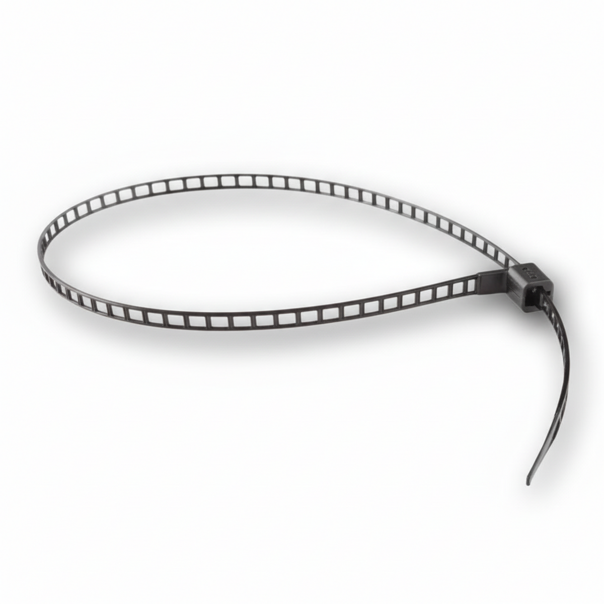 11" 40lb Black Ladder Style Nylon Cable Ties 1000/bag Part #Ladder11-40-0M