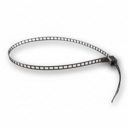 11" 40lb Black Ladder Style Nylon Cable Ties 1000/bag Part #Ladder11-40-0M