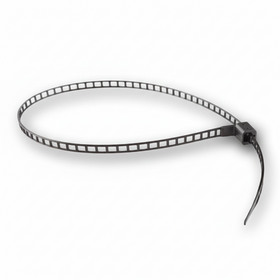 11" 40lb Black Ladder Style Nylon Cable Ties 1000/bag Part #Ladder11-40-0M