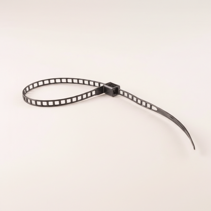 11" 40lb Black Ladder Style Nylon Cable Ties 1000/bag Part #Ladder11-40-0M