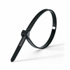 15" 60lb UV Black Polypropylene Cable Ties 100/bag Part #PP15-60-0C