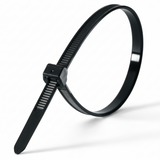 15" 25lb UV Black Polypropylene Cable Ties 100/bag Part #PP15-25-0C