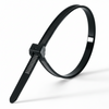 4" 10lb UV Black Polypropylene Cable Ties 1000/bag Part #PP4-10-0M