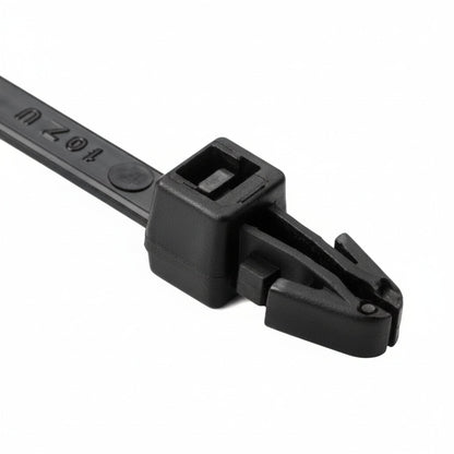 Push-Mount Cable Ties Without Wings