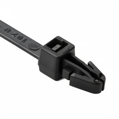 Push-Mount Cable Ties Without Wings