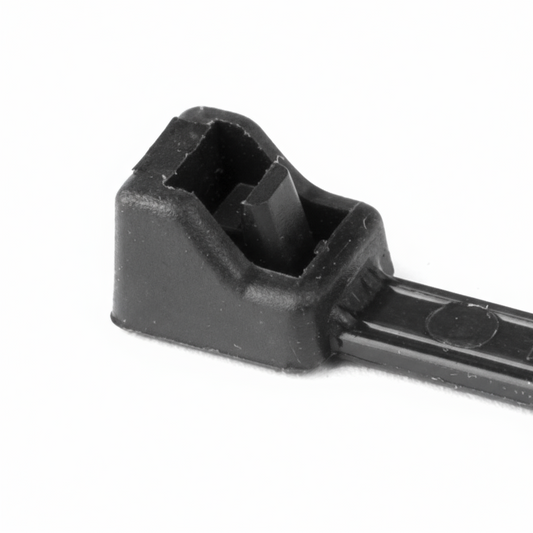 11" 50lb Black Pawl Releasable Cable Ties 100/bag Part # RT11-50-0M-.19