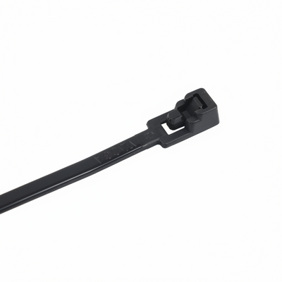 14" 50lb Black Trigger Releasable Cable Ties 100/bag Part #RT14-50-0C-.30
