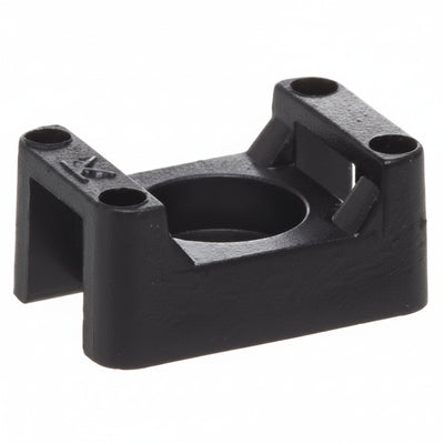 Saddle Support Mounting Base UV Black #4 Screw 100/bag Part #CTM4-0C