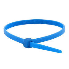 8" 40lb Blue Cable Ties 100/bag Part # C8-40-Blue 1