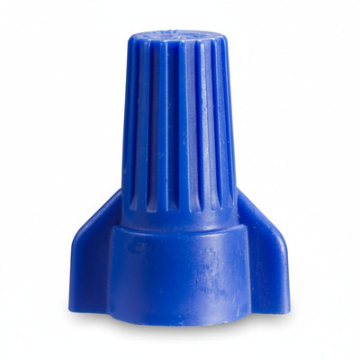Winged Blue Wire Connector 14-6, 100/bag
