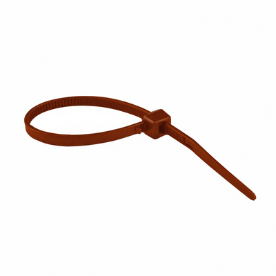 11" 50lb Brown Cable Ties 100/bag Part # C11-50-Brown