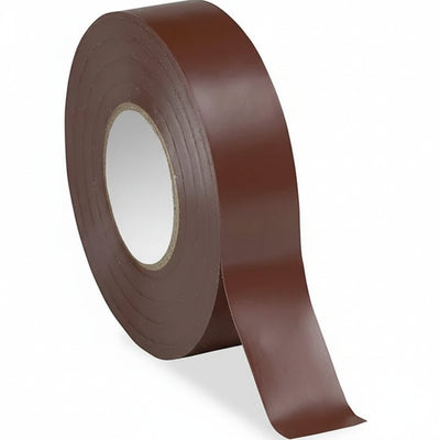 Brown Vinyl Electrical Tape 3/4" x 66ft x 7.5 mil
