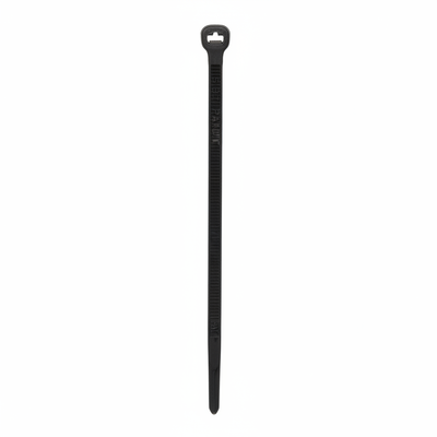 Panduit 6” 18lb. Black Heat Stabilized Dome-Top Barb Ty Cable Ties 1000/bag Part # BT1.5M-M30