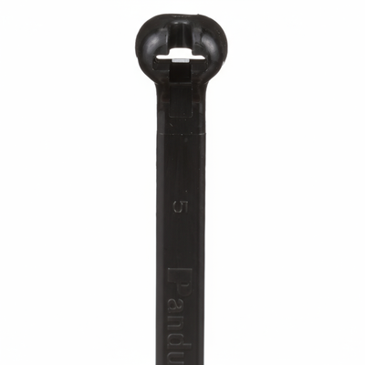 Panduit 8”  120lb UV Black Weather Resistant Dome-Top Barb Ty Cable Ties 250/bag Part # BT2LH-TL0