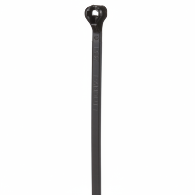 Panduit 8” 18lb. Black Heat Stabilized Dome-Top Barb Ty Cable Ties 1000/bag Part # BT2M-M30
