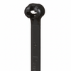 Panduit 11” 120lb. UV Black Weather Resistant Dome-Top Barb Ty Cable Ties 50/bag Part # BT3LH-L0