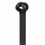 Panduit 11” 120lb. UV Black Weather Resistant Dome-Top Barb Ty Cable Ties 50/bag Part # BT3LH-L0