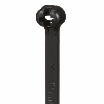 Panduit 11” 120lb. UV Black Weather Resistant Dome-Top Barb Ty Cable Ties 50/bag Part # BT3LH-L0