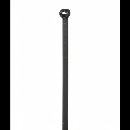 Panduit 12” 50lb. Black Heat Stabilized Dome-Top Barb Ty Cable Ties 1000/bag Part # BT3S-M30