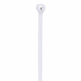 Panduit 14" 18lb Natural Dome-Top Barb Ty Cable Ties 100/bag Part #BT4M-C