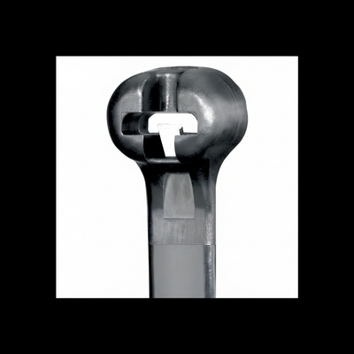 Panduit 30” 120lb. Black UV Weather Resistant Dome-Top Barb Ty Cable Ties 100/bag Part # BT9LH-C0
