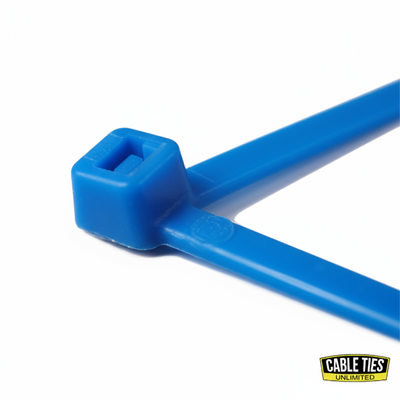 4" 18lb Blue Cable Ties 100/bag Part # C4-18-Blue
